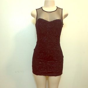 Black Lace Dress